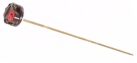 termostat stonkový s pojistkou kulatý - sonda  45 cm, RTS 3